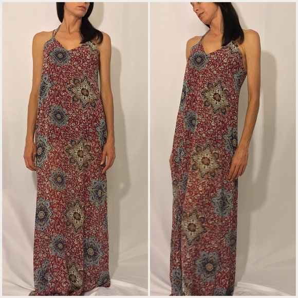 Printed Maxi Dress - Picture 2 of 3